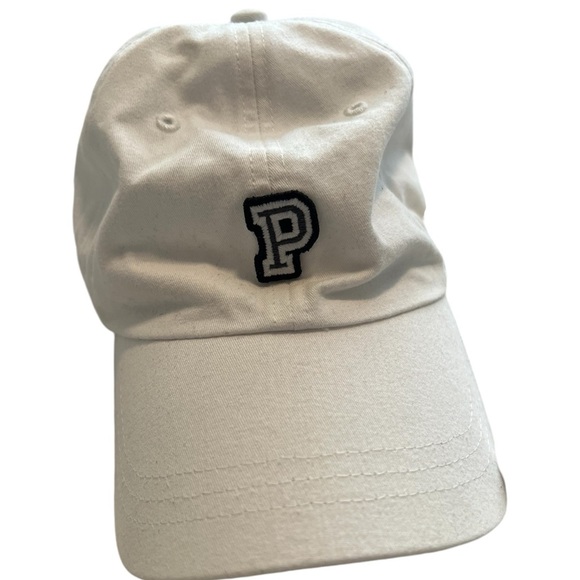 PINK by Victoria secret White Baseball Cap with PINK Logo on Front OS - Picture 1 of 3